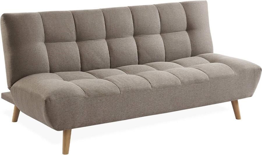 Sweeek 3-zits slaapbank omvormbaar stof