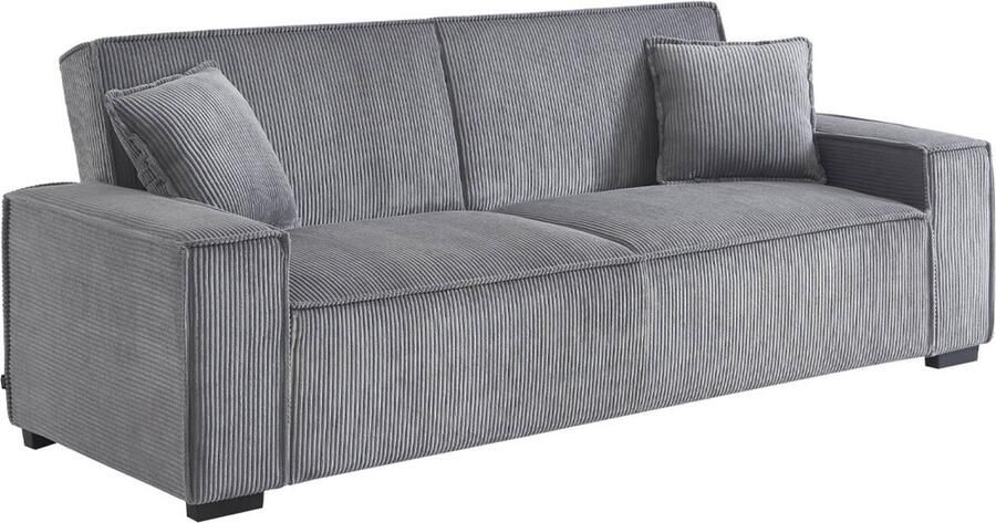 Sweeek 3-zits corduroy slaapbank