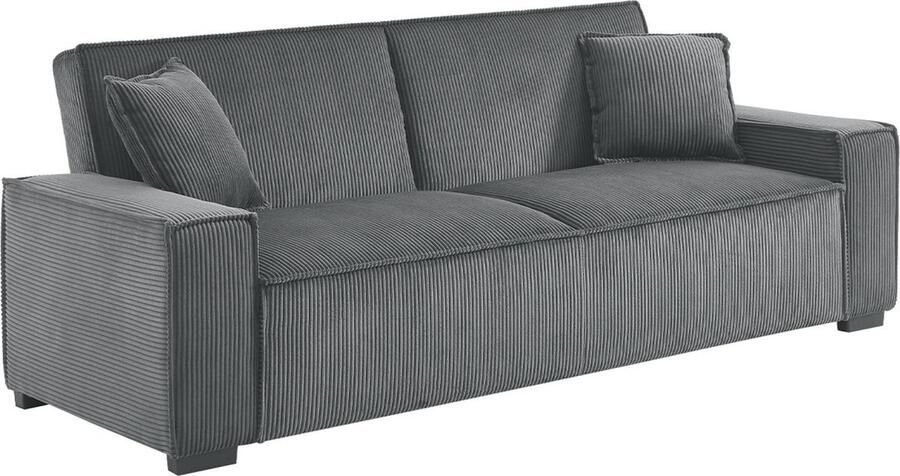 Sweeek 3-zits corduroy slaapbank