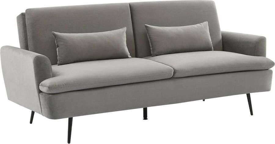 Sweeek Slaapbank in velours john 2-3 zitplaatsen