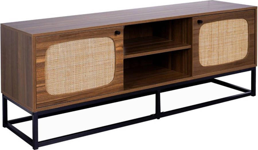 Sweeek Tv-meubel retro b140 x d40 x h55cm