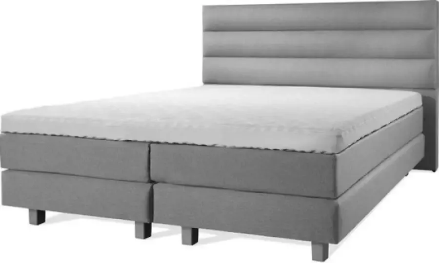 Sweet Boxspring Luxe 120x200 Horizon Zilvergrijs