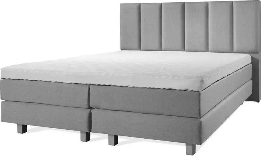 Sweet Boxspring Luxe 120x200 Vertical Zilvergrijs