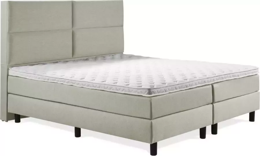 Sweet Boxspring Luxe 120x210 4 vlaks Lentegroen