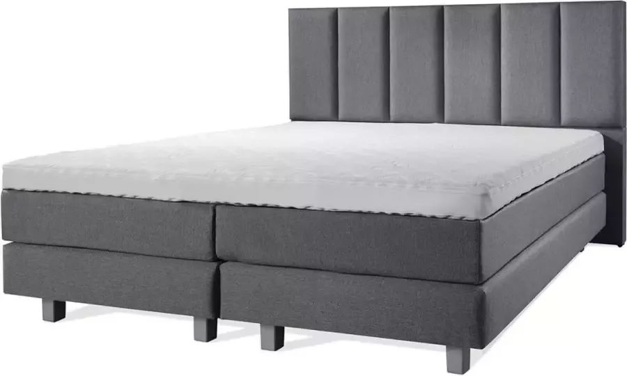 Sweet Boxspring Luxe 120x210 Vertical Antraciet Lederlook