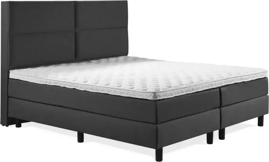 Sweet Boxspring Luxe 120x220 4 vlaks Antracite