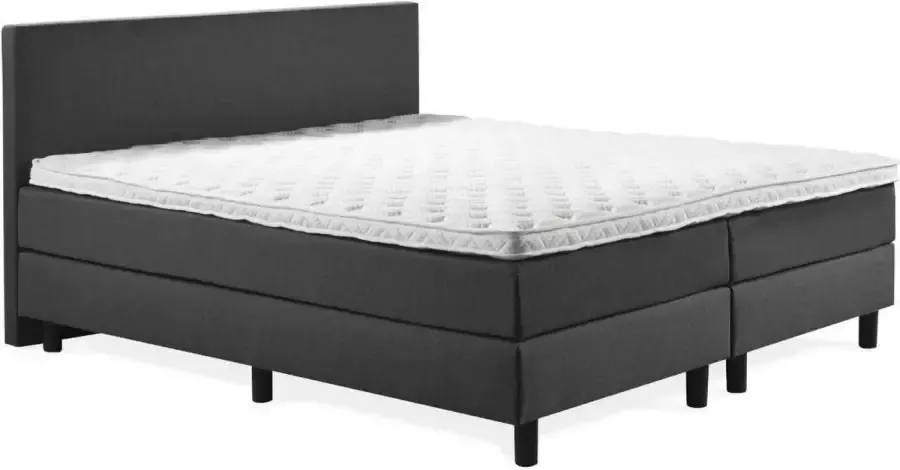 Sweet Boxspring Luxe 120x220 Glad Antracite