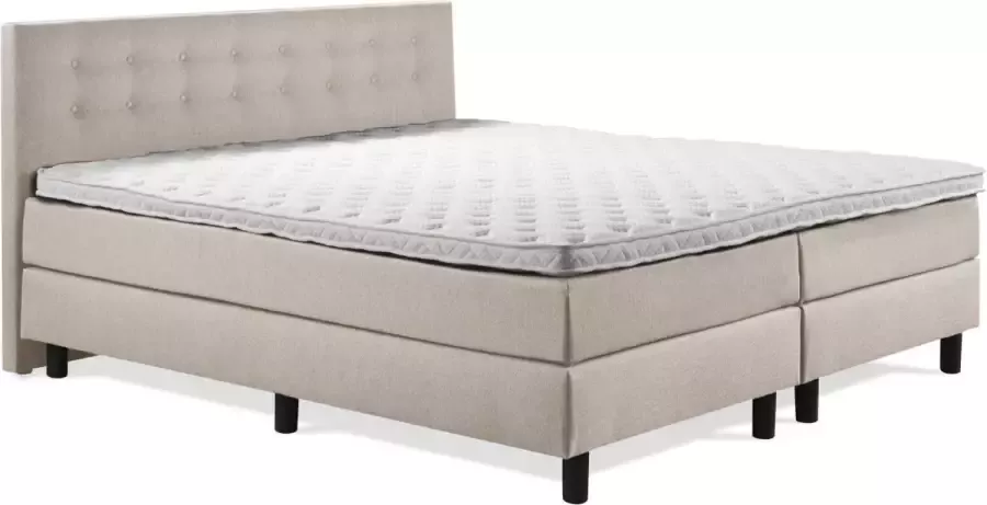 Sweet Boxspring Luxe 120x220 Knopen beige