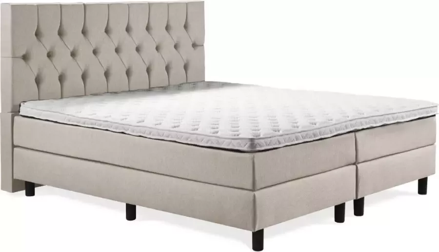 Sweet Boxspring Luxe 140x210 Capiton Beige