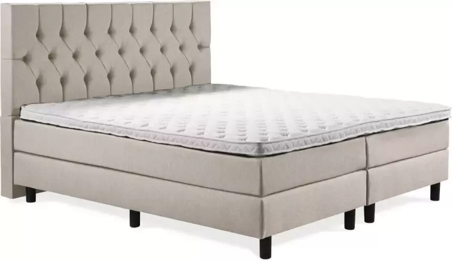 Sweet Boxspring Luxe 160x220 Capiton beige