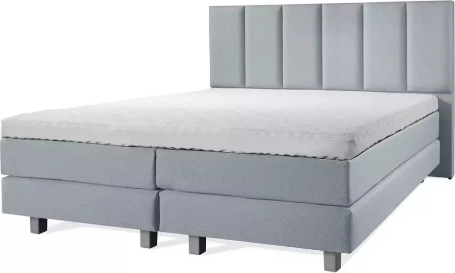 Sweet Boxspring Luxe 160x220 Vertical Ijsblauw