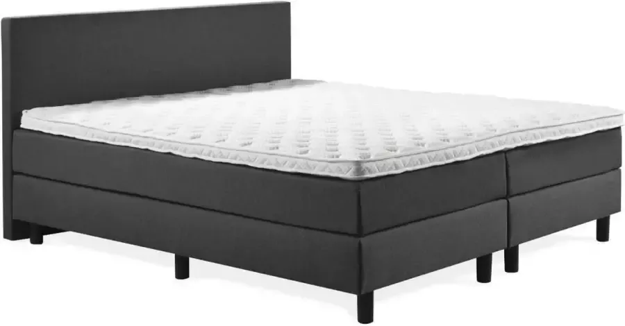 Sweet Boxspring Luxe 180x220 Glad Antracite