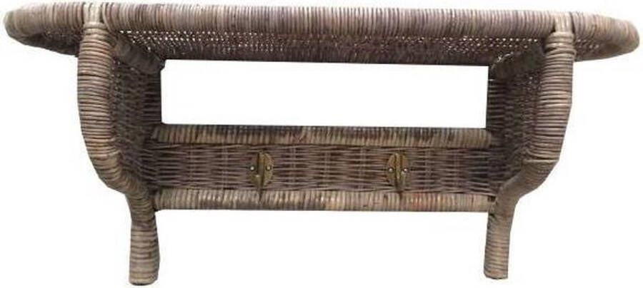 Sweet Living Kapstok Riet Bruin 60 cm