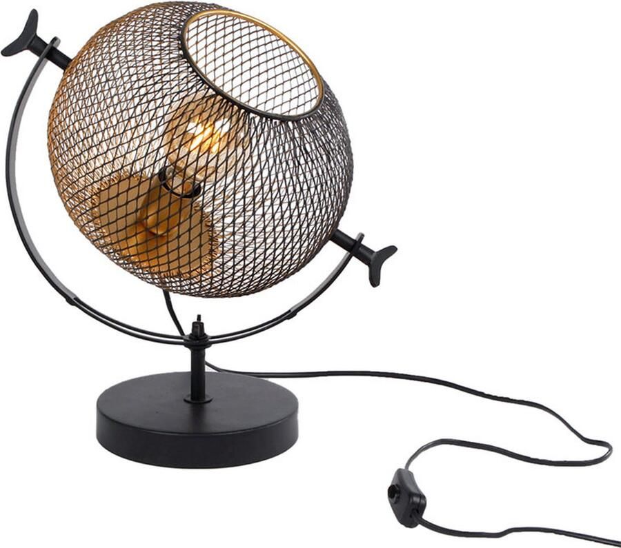 Sweet Living Metalen Tafellamp David Ø27xH40 cm