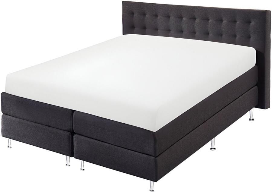 SweetSleeping Jersey Stretch Hoeslaken 200 x 220cm + 40cm Wit Strijkvrij 100% katoen Ultra soft Met elastiek Geschikt voor lucht waterbed