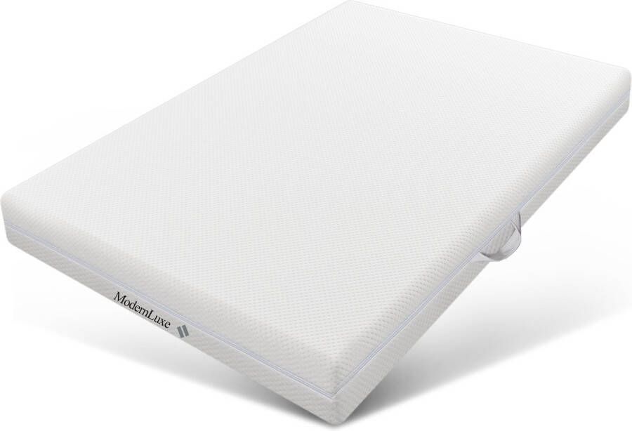 Sweiko Koudschuim matras 7 zones Comfort schuimmatras 20 cm hoog H3 H2 matras 140x200 cm Ergonomische koudschuim matras met handvatten in hoes wasbare klimaatvezel gewatteerd Met allround rits