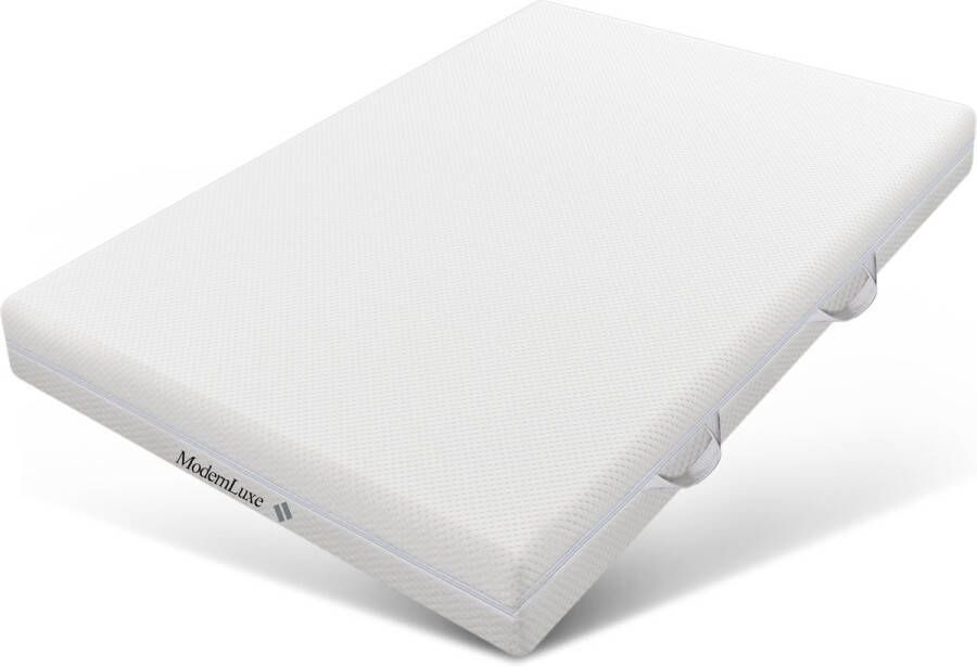 Sweiko Koudschuim matras 7 zones Comfort schuimmatras 20 cm hoog H3 H2 matras 180x200 cm Ergonomische koudschuim matras met handvatten in hoes wasbare klimaatvezel gewatteerd Met allround rits