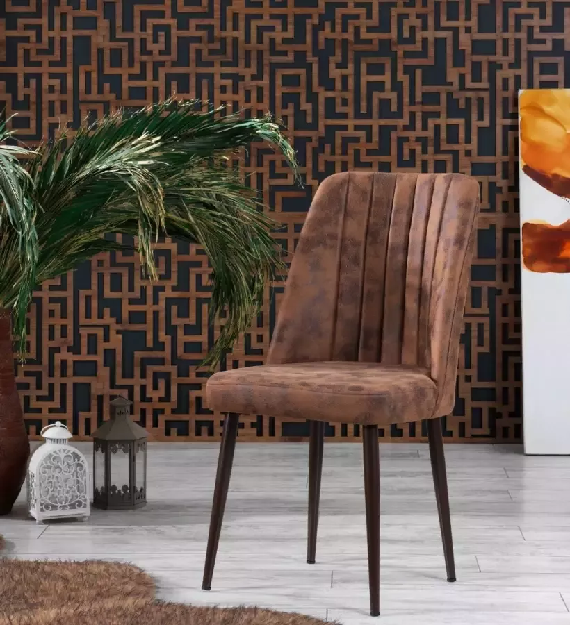 Swiss Homess Swiss Homes Velvet Eetkamerstoelen Beige Zwart Set van 4 Beige Zwart Fluweel Velvet stoel Eetkamerstoel Kuipstoel Woonkamerstoelen