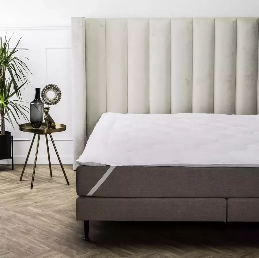 Swiss Nights Premium Oplegmatras 140x200 Wit