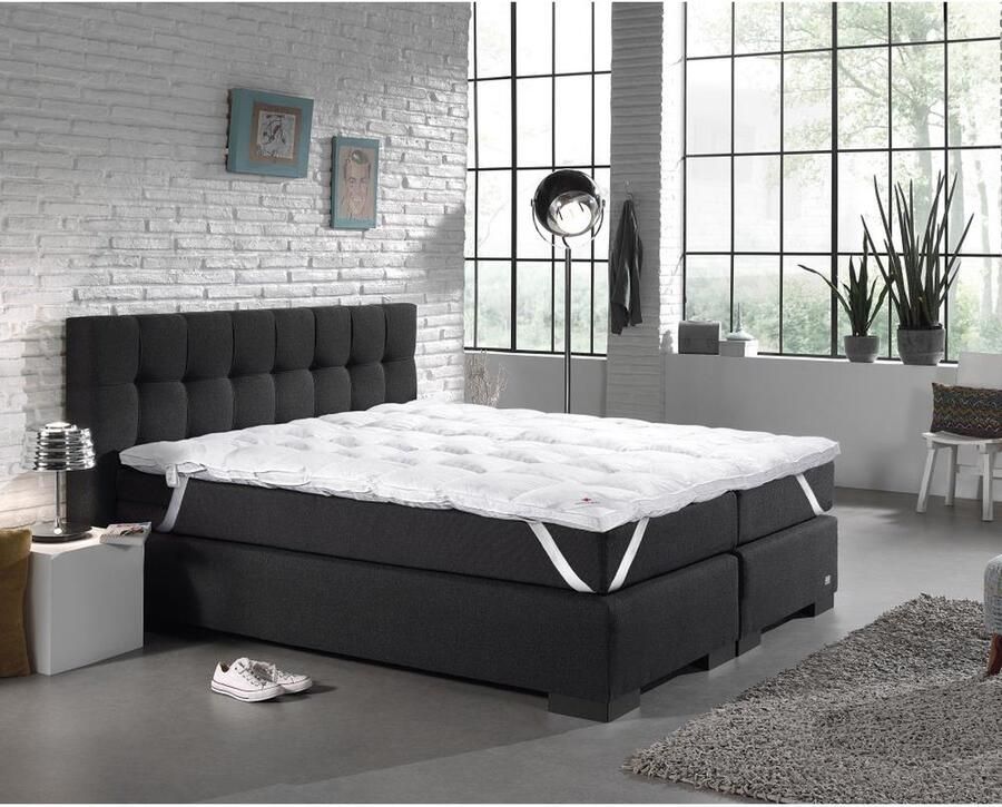 Swiss Nights Dons & Veren Topper 90X200 Wit