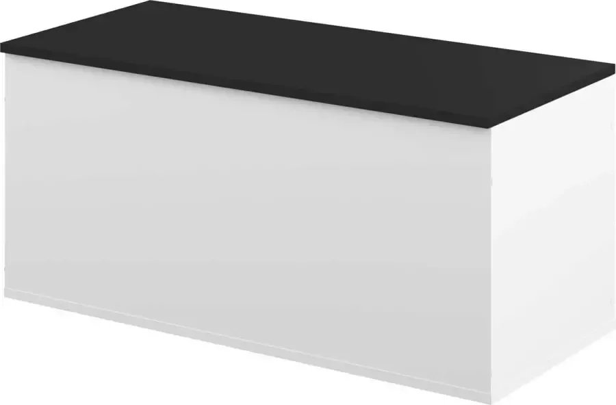 Symbiosis schoenenkast Orte wit zwart 43 2x89x39 2 cm Leen Bakker - Foto 2