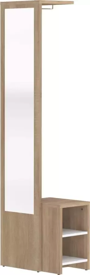 Symbiosis Halkast Vestibulo met spiegel eik wit - Foto 2