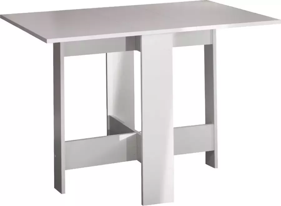 Symbiosis inklapbare tafel Laugen wit 73 4x28x76 cm Leen Bakker
