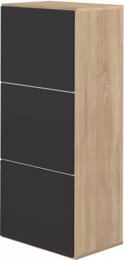 Symbiosis Schoenenkast Bamboo eik zwart - Foto 2