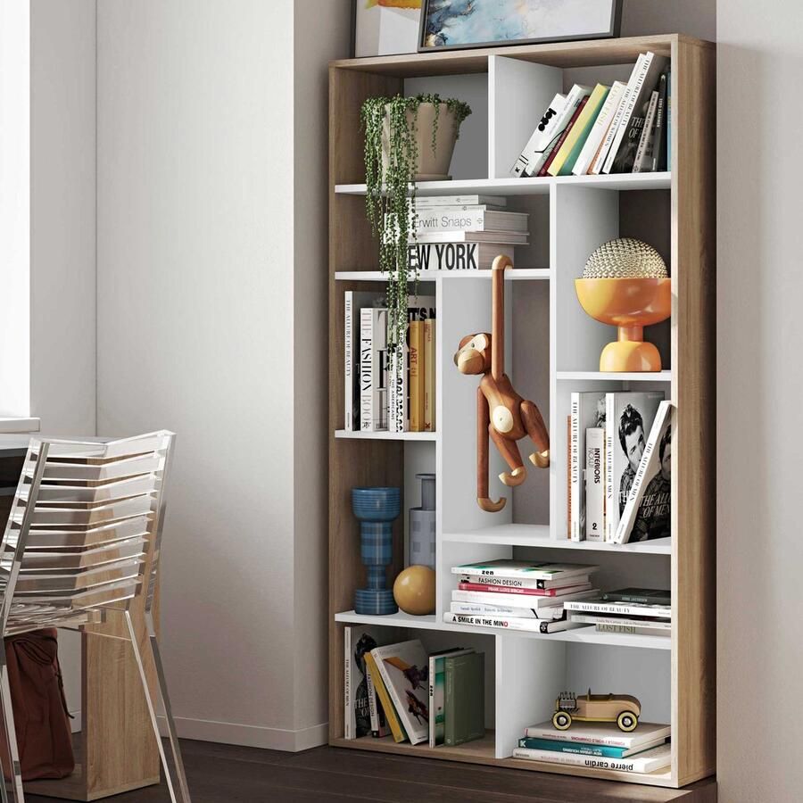 Symbiosis Boekenkast Rek Wit 91cm Breed