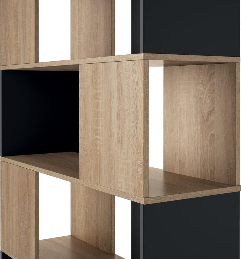 Symbiosis Boekenkast Rossi eik zwart