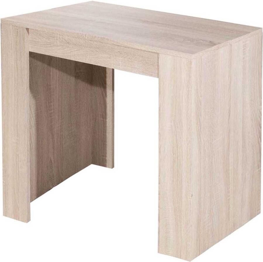 Symbiosis Uitschuifbare eettafel Elastic eik 4 tot 8 personen