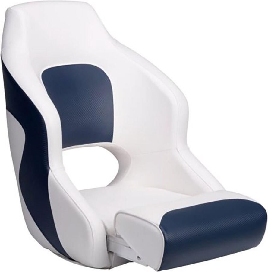 Talamex Captain Deluxe Duo Navy opklapbare Stoel