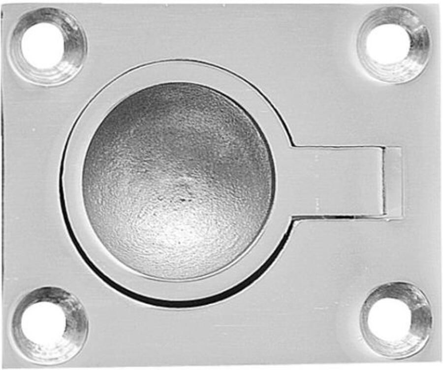 Talamex Luikring rvs flush 48x38mm