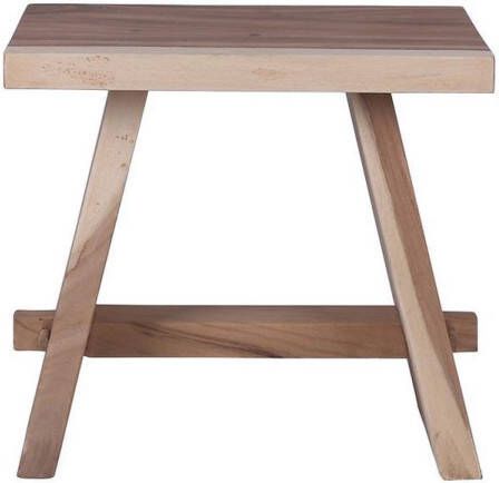 Tall Men Standing Kruk Bijzettafel plantentafel Janiri Suar hout 50 36 46 cm hoog