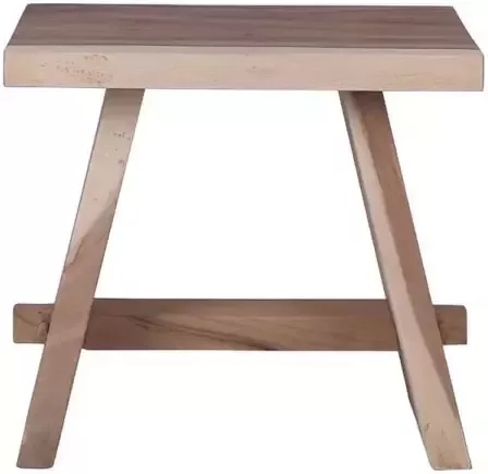 Tall Men Standing Kruk Bijzettafel plantentafel Janiri Suar hout 50 36 46 cm hoog