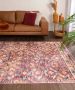 Tapeso Bohemian vloerkleed wasbaar Moderna rood 140x200 cm - Thumbnail 2