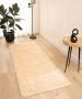 Tapeso Hoogpolige loper velvet Posh champagne 80x300 cm - Thumbnail 2