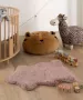 Tapeso Kindervloerkleed schaap Fluffy roze 55x80 cm - Thumbnail 1