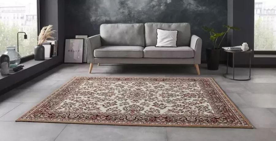 Home affaire Vloerkleed Halton Kortpolig orient-look met bies loper onderhoudsvriendelijk geketteld - Foto 1