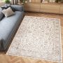 Tapiso Hera Vloerkleed Beige Creme Klassiek Woonkamer Tapijt Maat- 160x230 - Thumbnail 1