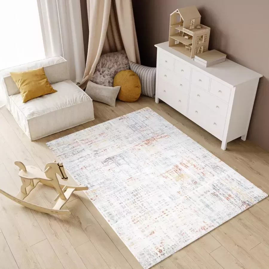 Tapiso Modena Vloerkleed Hoogpolig Shaggy Fluffy Tapijt Maat- 120x170