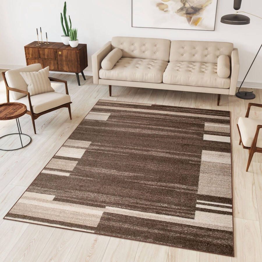 Tapiso Sari Vloerkleed Woonkamer Tapijt Karpet Modern Maat- 140x190