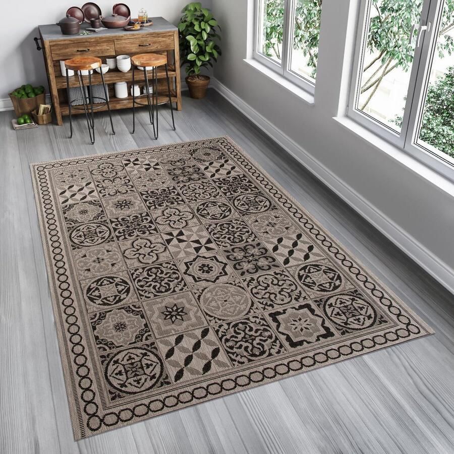 Tapiso Floorlux Vloerkleed Tapijt Keuken Kleed Maat– 60x110