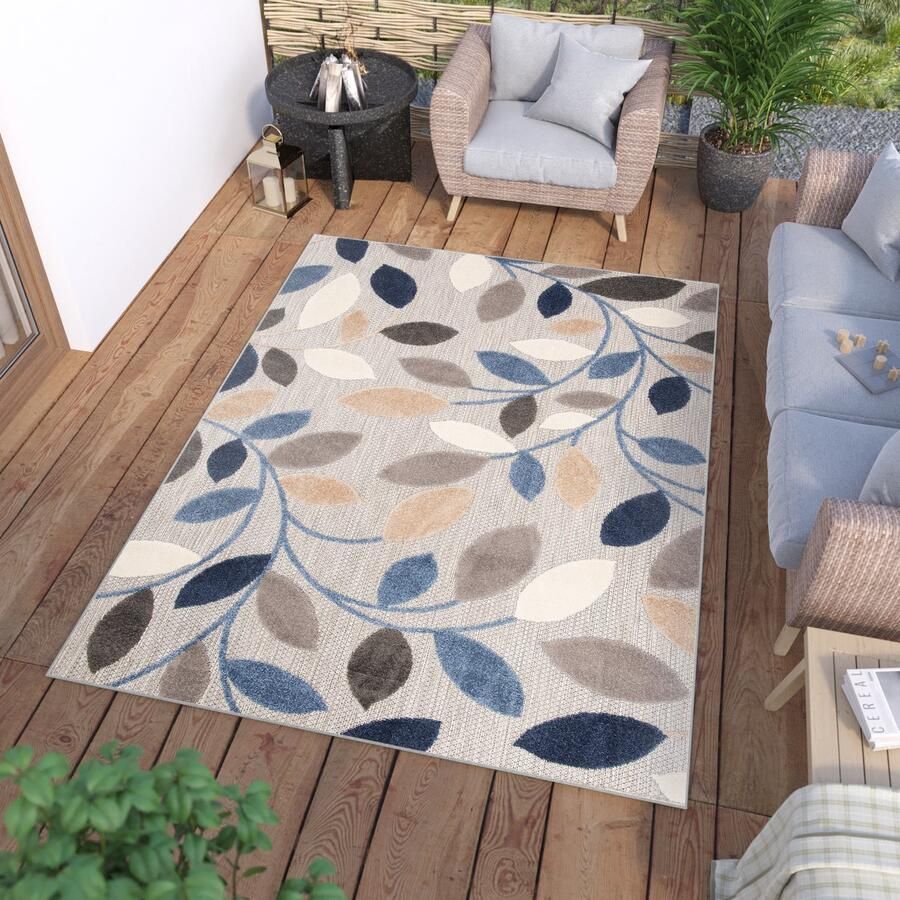 Tapiso Patio Indoor Tapijt Buitenkleed Tuintapijt Outdoor Vloerkleed Buiten Maat- 240x330