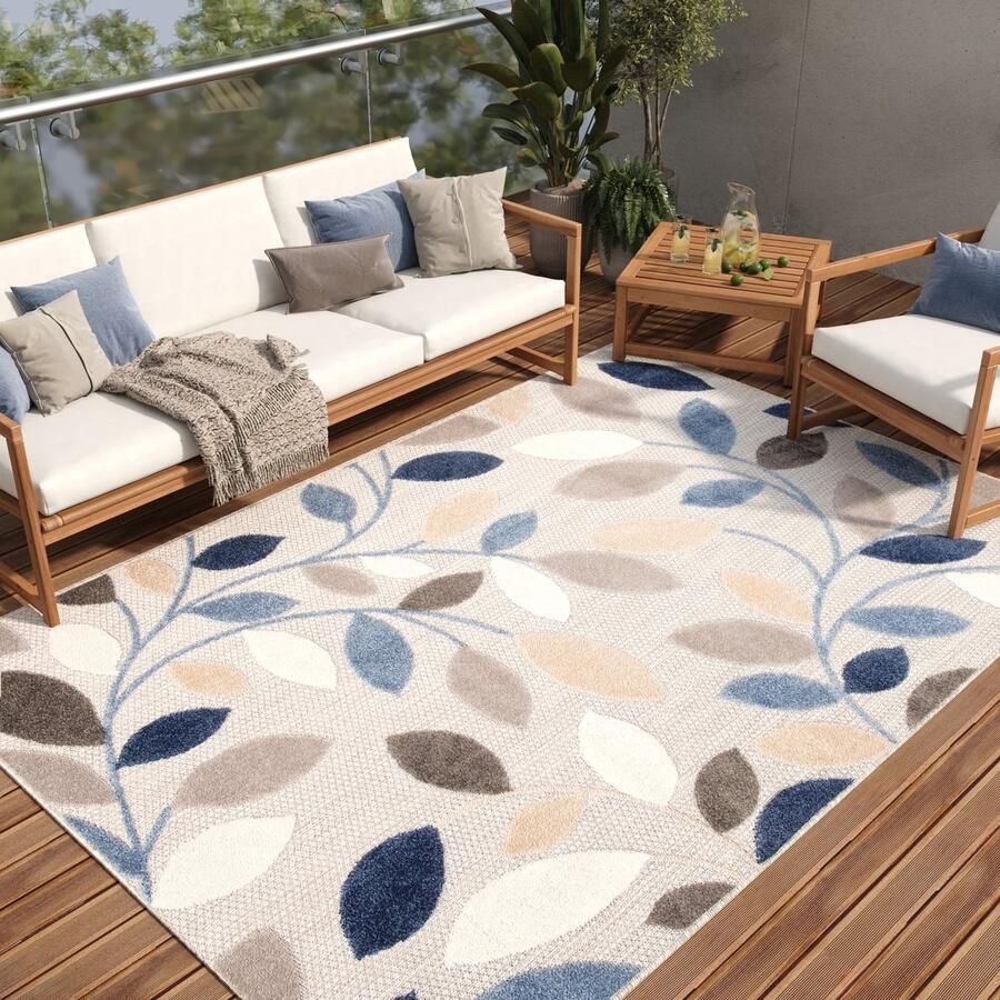 Tapiso Patio Indoor Tapijt Buitenkleed Tuintapijt Outdoor Vloerkleed Buiten Maat- 300x400