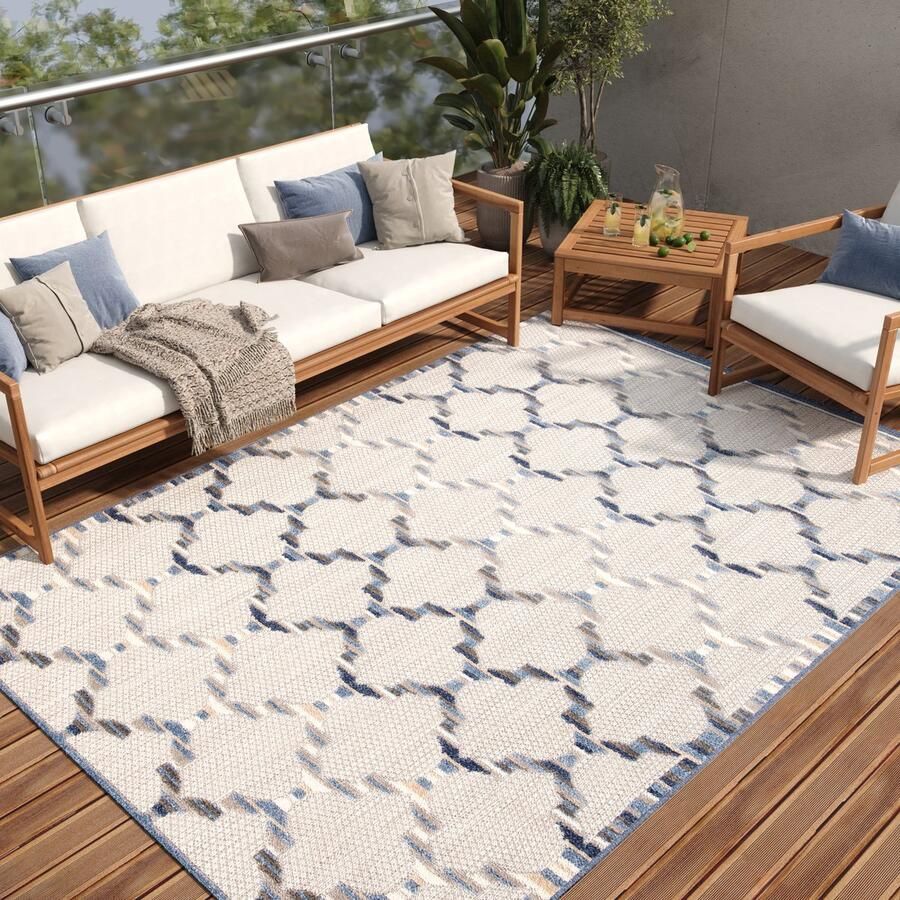 Tapiso Patio Indoor Tapijt Tuintapijt Buitenkleed Buiten Outdoor Maat- 300x400
