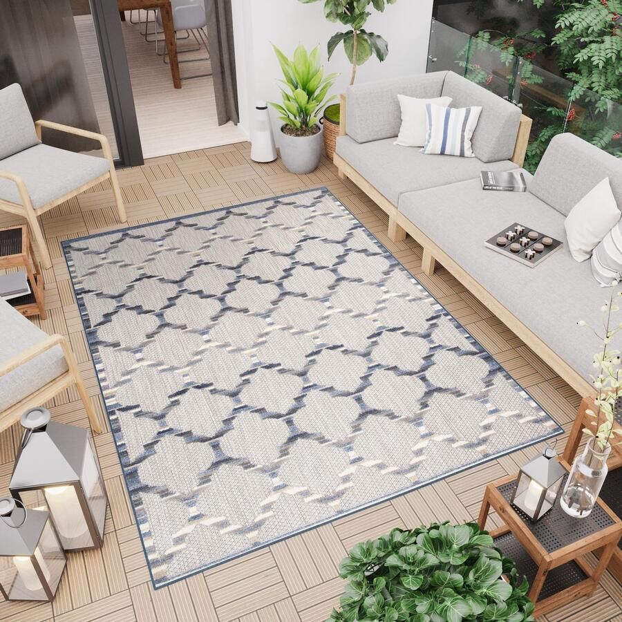 Tapiso Patio Indoor Tapijt Tuintapijt Buitenkleed Buiten Outdoor Maat- 200x300