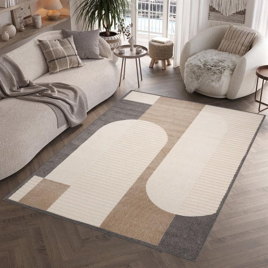 Tapiso Flannel Printed Kindertapijt Antislip Straat Grijs Kinderkamer Vloerkleed Maat- 120x170 - Foto 2