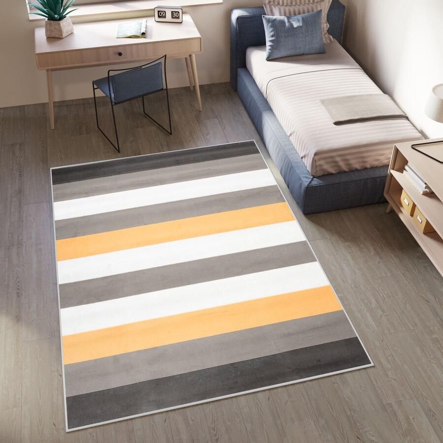 Tapiso Pinky Vloerkleed Speeltapijt Kinderkamer Woonkamer Tapijt Maat- 200x300