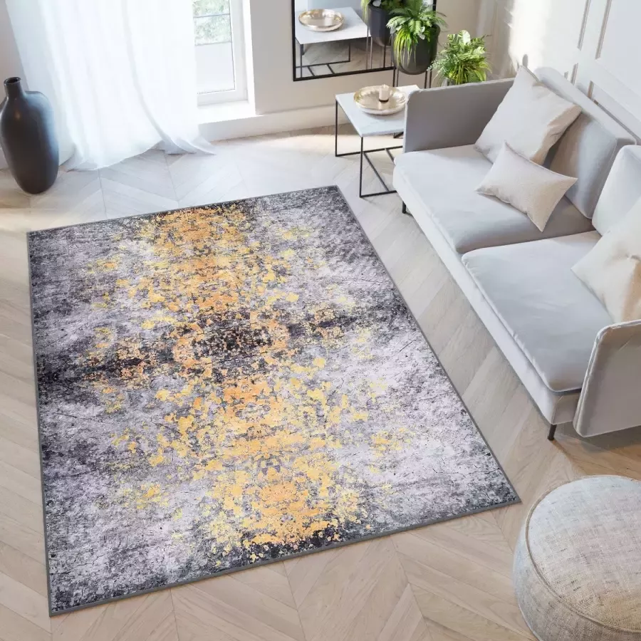 Tapiso Victoria Vloerkleed Laagpolig Antislip Woonkamer Tapijt Maat- 120x170